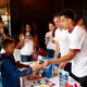 Actor Marcus Scribner joined Frito-Lay Variety Packs and Feed the Children in Los Angeles on Aug. 7, 2019, to kick off its Snackable Notes program to help end childhood hunger by surprising families at a back-to-school meal drive event.